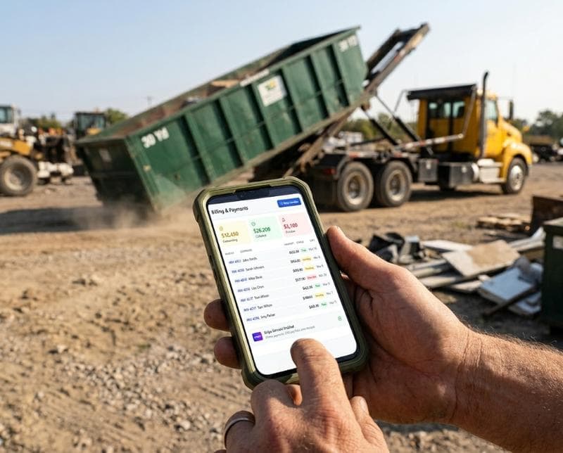 How Faster Invoicing and Smart Payment Policies Boost Dumpster Rental Cash Flow